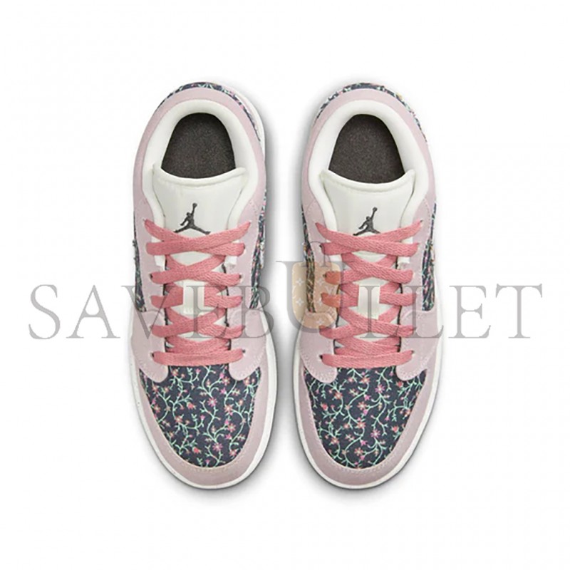 NIKE AIR JORDAN 1 LOW SE CANVAS FLORAL FJ3445-001