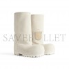 BALENCIAGA ALASKA FUR WHITE CALFSKIN AND SYNTHETIC TALL BOOTS 802177WBFC19000