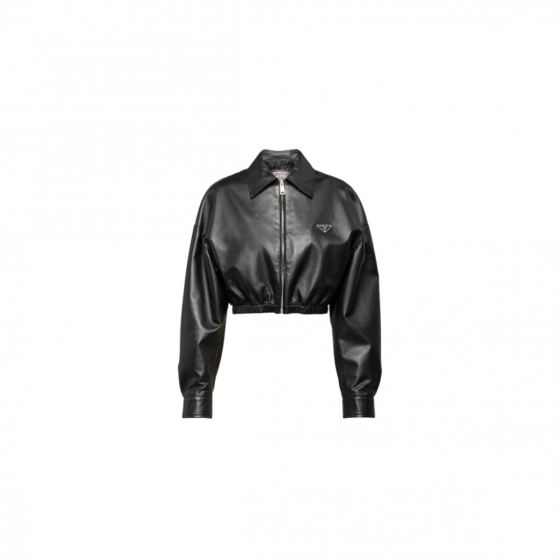 PRADA LEATHER JACKET 58A121