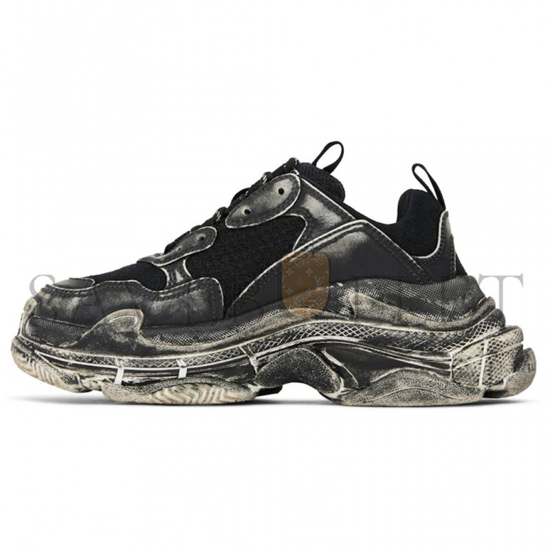 BALENCIAGA TRIPLE S FADED BLACK 536737W3CN31000