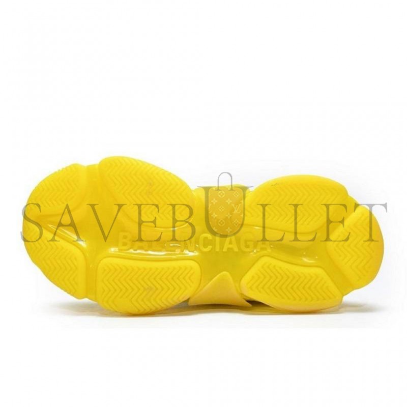 BALENCIAGA TRIPLE S CLEAR SOLE YELLOW 541624W09017500