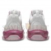 BALENCIAGA TRIPLE S CLEAR SOLE TRAINER WHITE PINK 544351W09ON9025