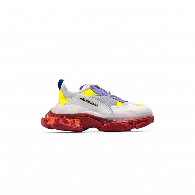BALENCIAGA TRIPLE S CLEAR SOLE SNEAKER 544351W2GA19155 BALENCIAGA TRIPLE S CLEAR SOLE SNEAKER 544351W2GA19155