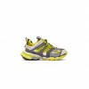 BALENCIAGA YELLOW AND GREY TRACK RUNNER SNEAKERS 542023W1GB17184