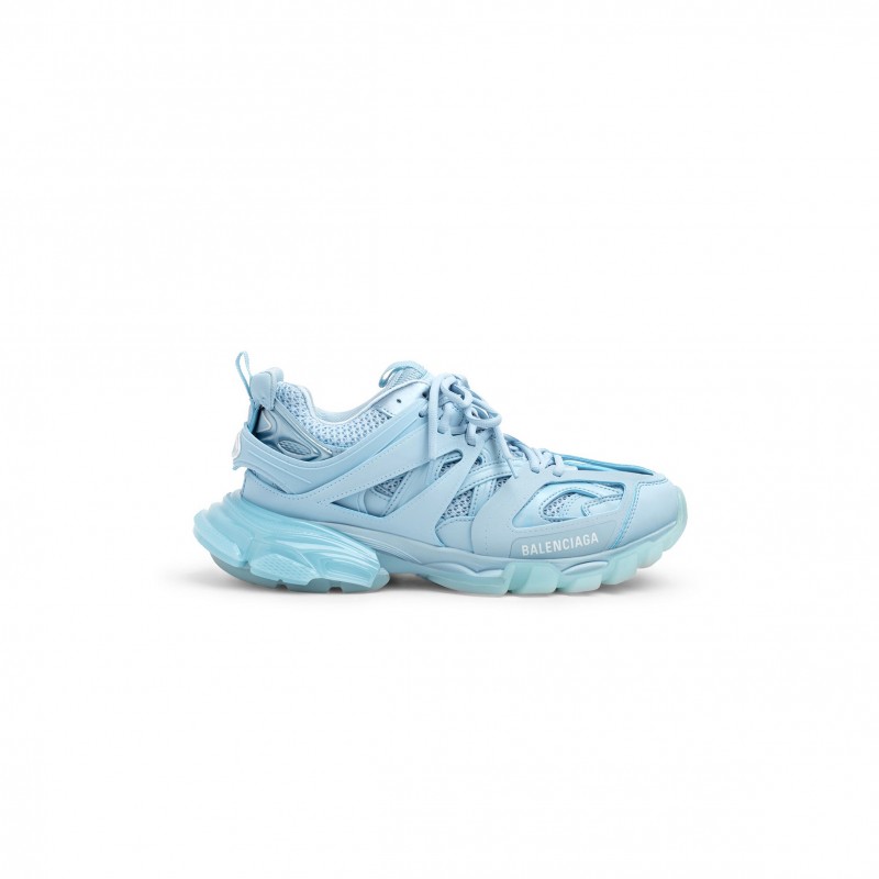 BALENCIAGA TRACK CLEAR SOLE LIGHT BLUE 647741D1GB53325