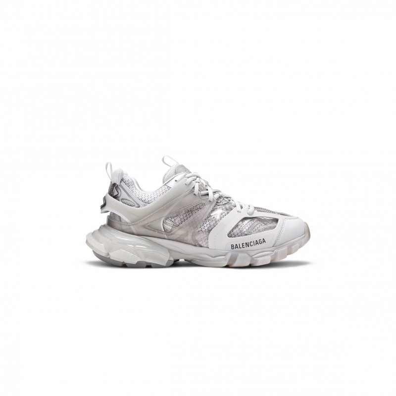 BALENCIAGA TRACK SNEAKER CLEAR SOLE LIGHT GREY 647742W3BM41200