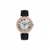 CARTIER BALLON BLEU 42 ROSE GOLD DIAMOND MENS WATCH WE900851