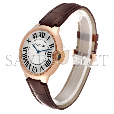 CARTIER BALLON BLEU ROSE GOLD 40MM WATCH W6920083 CARTIER BALLON BLEU ROSE GOLD 40MM WATCH W6920083