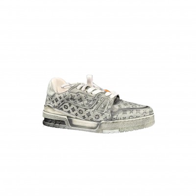 LOUIS VUITTON TRAINER SNEAKER LOW 1ACQN7 LOUIS VUITTON TRAINER SNEAKER LOW 1ACQN7