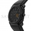 BVLGARI OCTO ULTRANERO BLACK STEEL AUTOMATIC 41MM MEN'S WATCH 102737