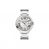 CARTIER BALLON BLEU DE SILVER SILVER STEEL CASSETTE MEN'S WATCH WSBB0049