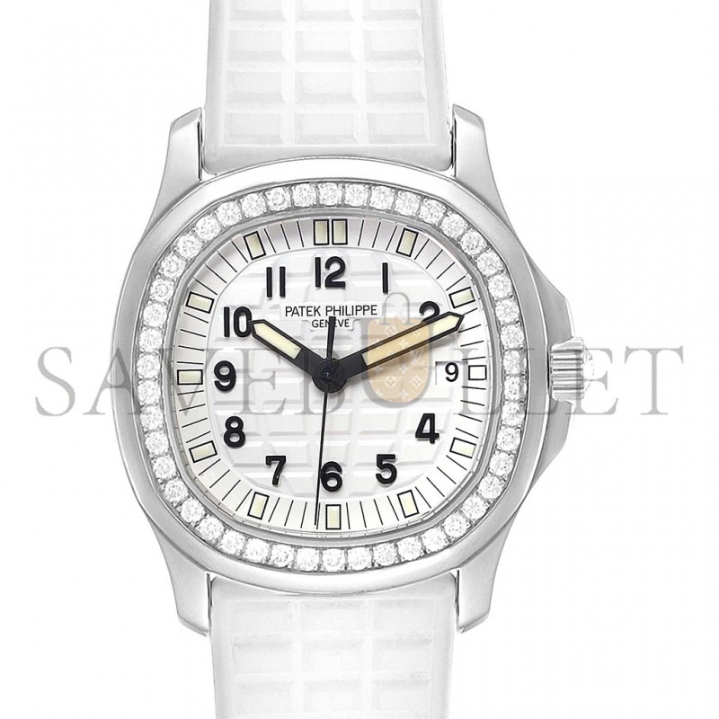 PATEK PHILIPPE AQUANAUT QUARTZ STEEL WHITE DIAL 5067A-011