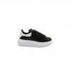 ALEXANDER MCQUEEN LARRY OVERSIZED SNEAKERS IN BLACK WHITE 553770WHGP51070