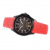 PATEK PHILIPPE AQUANAUT‘BLACK VENOM’BLACK DIAL ON RED RUBBER STRAP WATCH 5167A