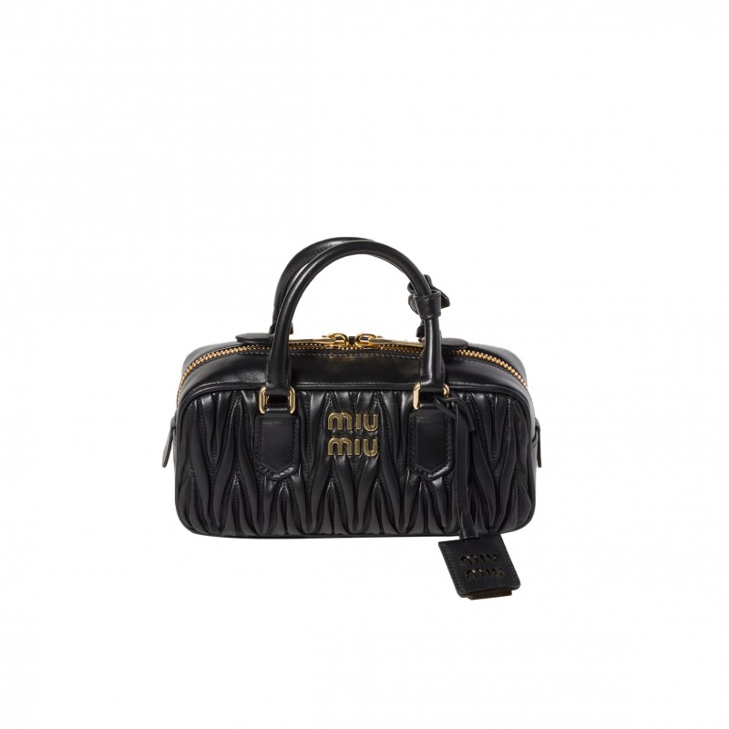 MIU MIU ARCADIE MATELASSÉ NAPPA LEATHER BAG 5BB142 (22*10.5*7.5cm)