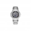 PATEK PHILLIPE NAUTILUS GREY DIAL WITH DIAMOND BEZEL IN STEEL WATCH 5740/1G-001