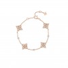 LOUIS VUITTON COLOUR BLOSSOM BB MULTI-MOTIFS BRACELET, PINK GOLD AND DIAMONDS Q05569