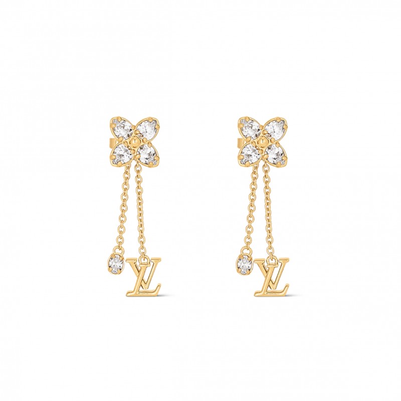 LOUIS VUITTON LV DAZZLE EARRINGS M01996