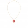 LOUIS VUITTON VIVIENNE 18K GOLD DIAMOND NECKLACE Q93801