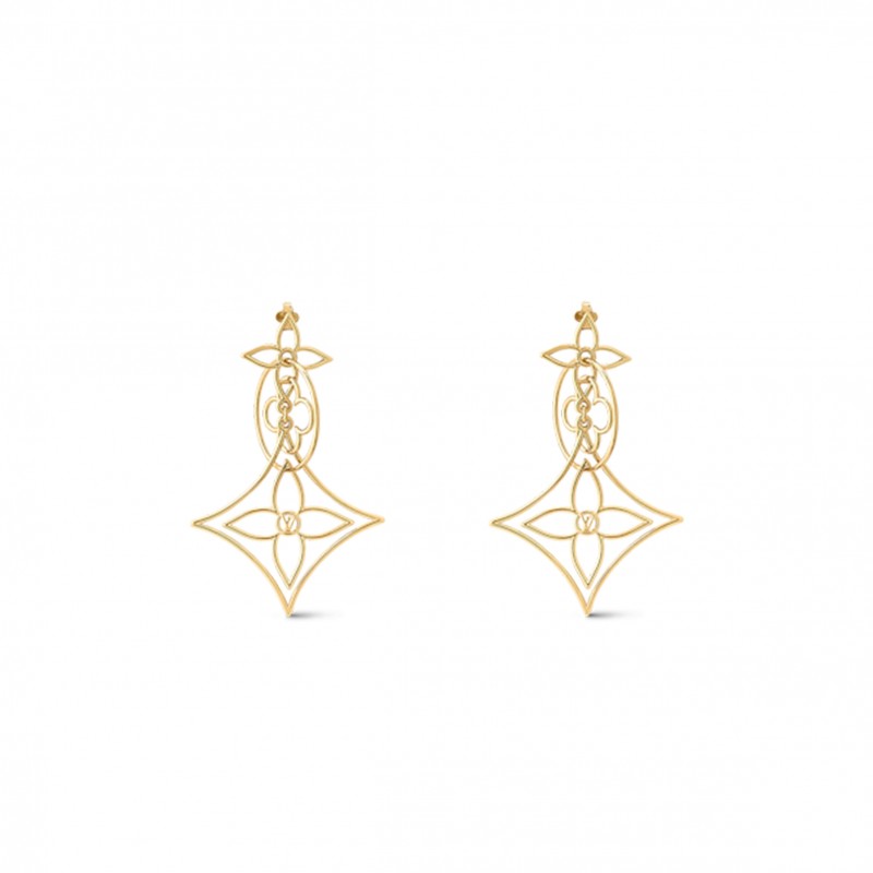 LOUIS VUITTON LV TWIGGY EARRINGS M00952