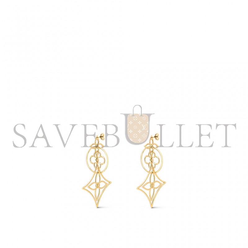 LOUIS VUITTON LV TWIGGY EARRINGS M00952