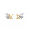 LOUIS VUITTON LV GRAM EARRINGS M01264
