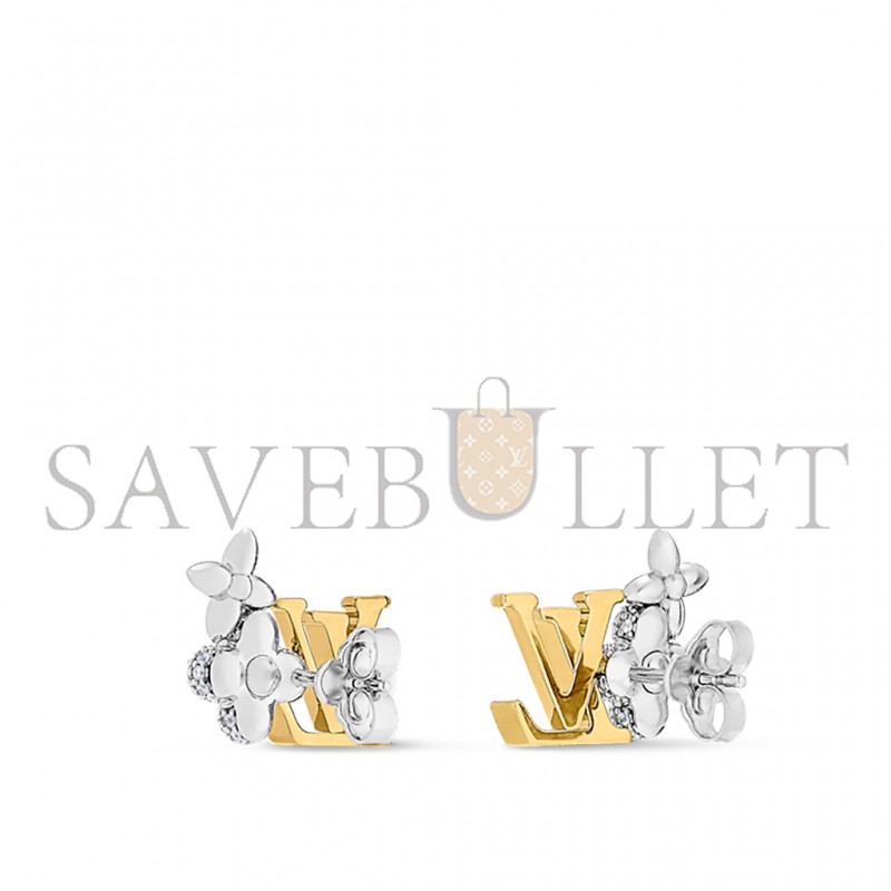 LOUIS VUITTON LV GRAM EARRINGS M01264