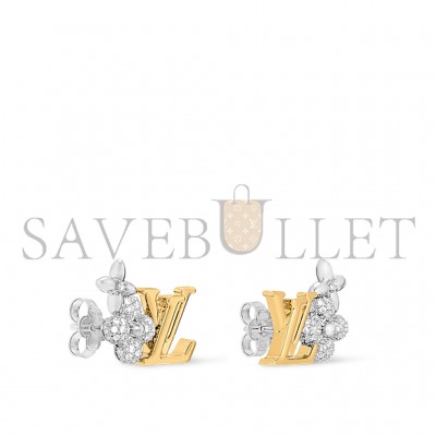 LOUIS VUITTON LV GRAM EARRINGS M01264 LOUIS VUITTON LV GRAM EARRINGS M01264