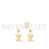 LOUIS VUITTON LADY LV EARRINGS M01844