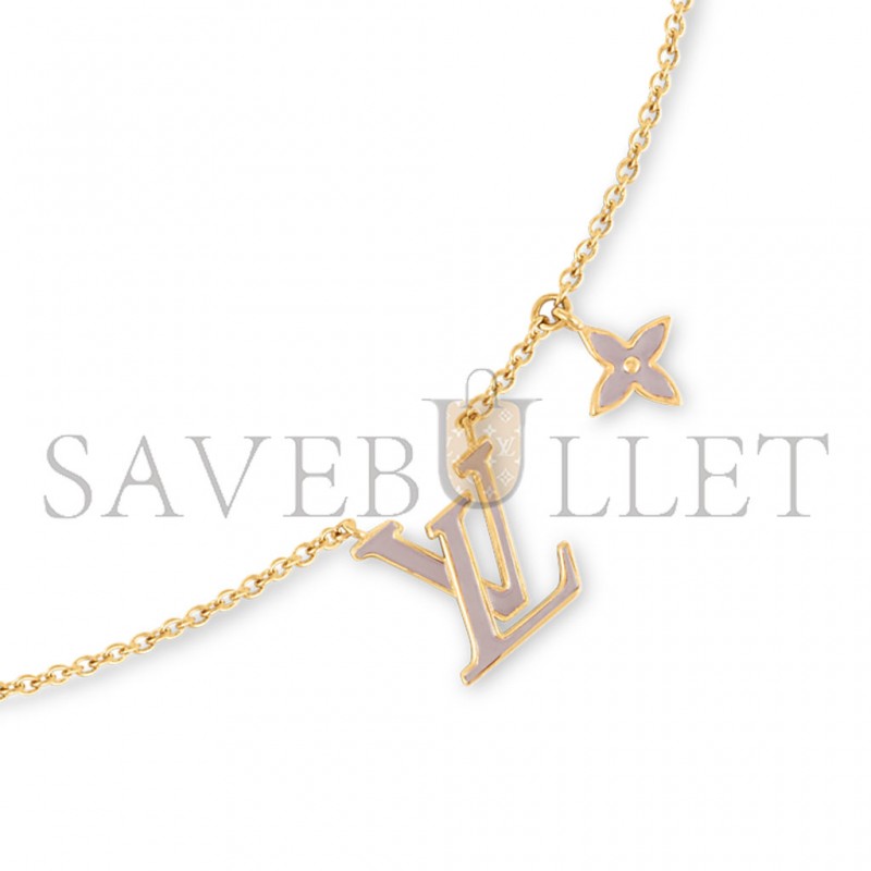 LOUIS VUITTON LV ICONIC ENAMEL BRACELET M1008A 