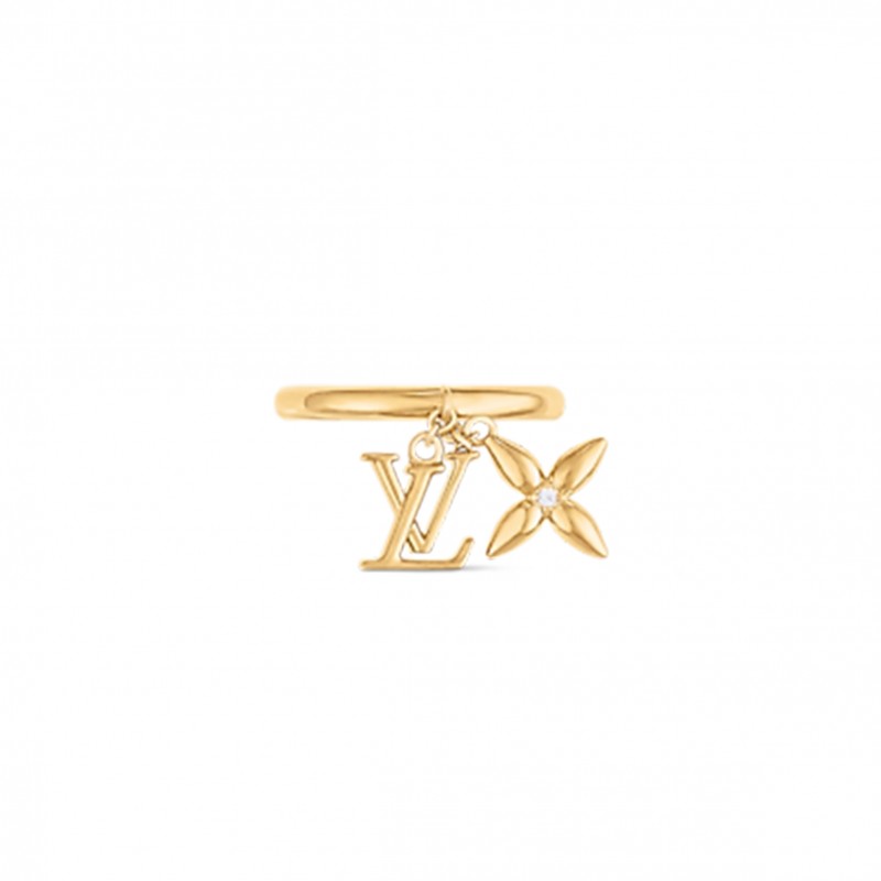 LOUIS VUITTON LOUISETTE SIGNATURE RING M1436M