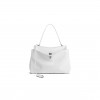 BALENCIAGA WOMEN'S RODEO LARGE HANDBAG CROCODILE EMBOSSED IN WHITE 7897422AA5L1200 (39.8*29.9*12.9)