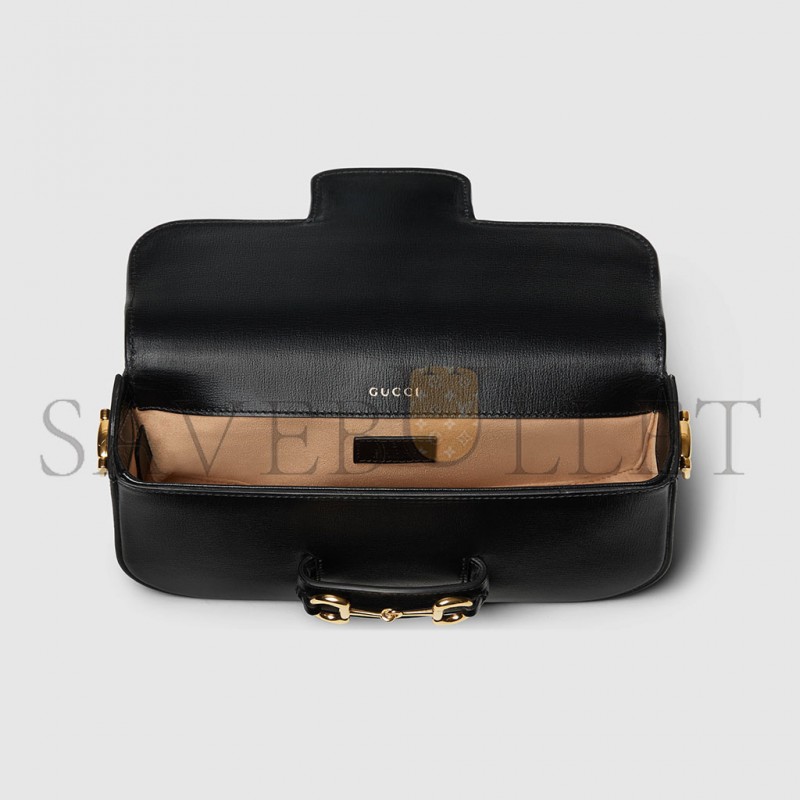GUCCI HORSEBIT 1955 SMALL SHOULDER BAG 735178 (24*13*5cm) GUCCI HORSEBIT 1955 SMALL SHOULDER BAG 735178 (24*13*5cm)
