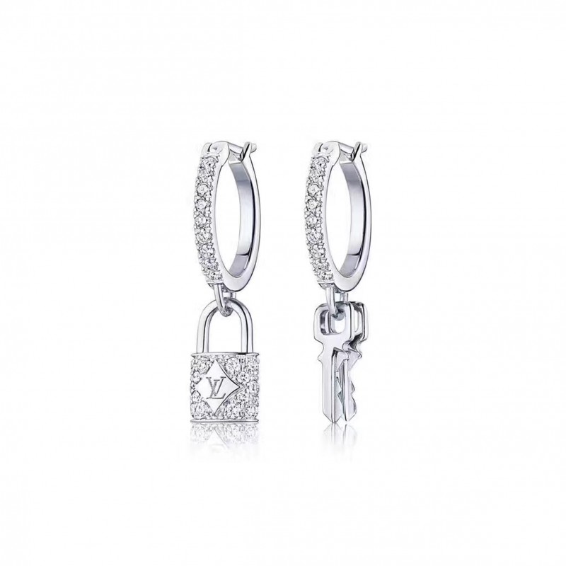 LOUIS VUITTON DIAMOND BLOSSOM EARRINGS M00787