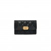 CHANEL CAVIAR QUILTED BOY FLAP CARD HOLDER BLACK A80603 (11.3*7.5*2.1)