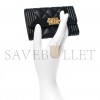 CHANEL CAVIAR QUILTED BOY FLAP CARD HOLDER BLACK A80603 (11.3*7.5*2.1)