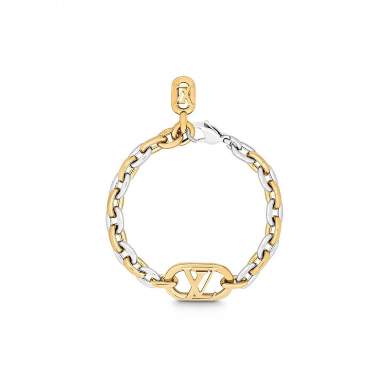 LOUIS VUITTON EVERYDAY CHAIN LV BRACELET M00622