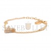 LOUIS VUITTON BRACELET ESSENTIAL V PERLE GOLD M68361