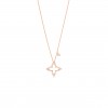 LOUIS VUITTON OMBRE BLOSSOM PENDANT, PINK GOLD AND DIAMONDS Q03083