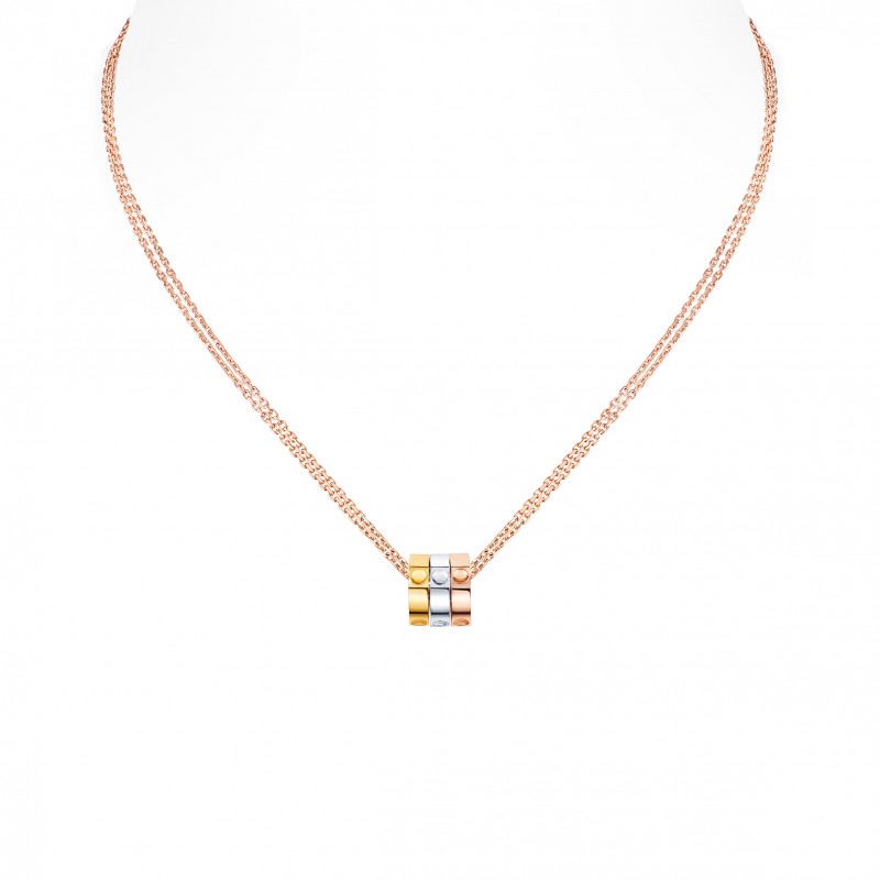 LOUIS VUITTON EMPREINTE PENDANT, 3 GOLDS Q93671