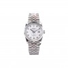 ROLEX DATEJUST GMF WHITE DIAL DIAMOND MARKER JUBILEE BRACELET WATCH 126334