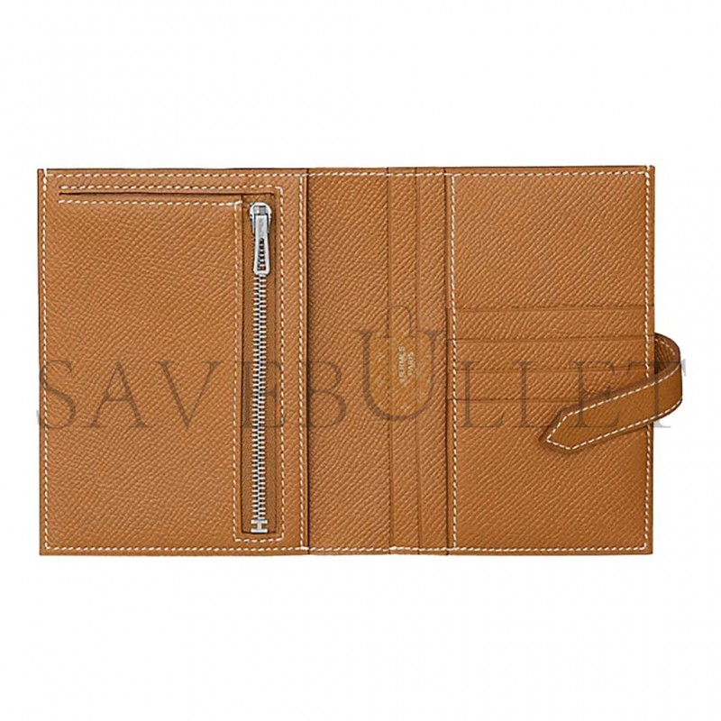 HERMES BEARN COMPACT WALLET H039789CK93 (12*9.5*0.4cm)