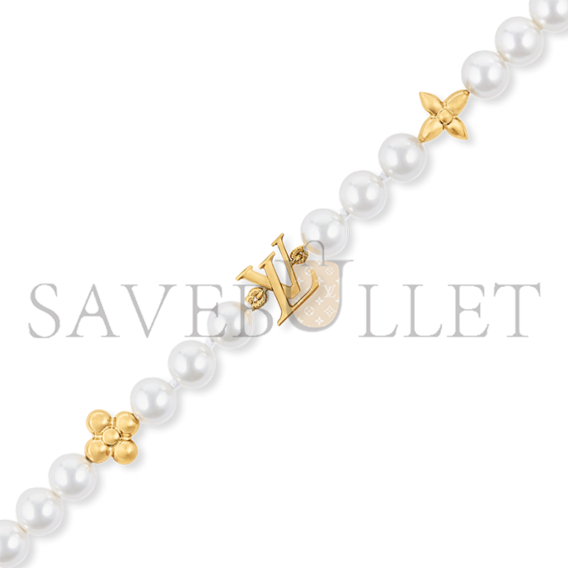 LOUIS VUITTON MY LV PEARL BRACELET M1129A