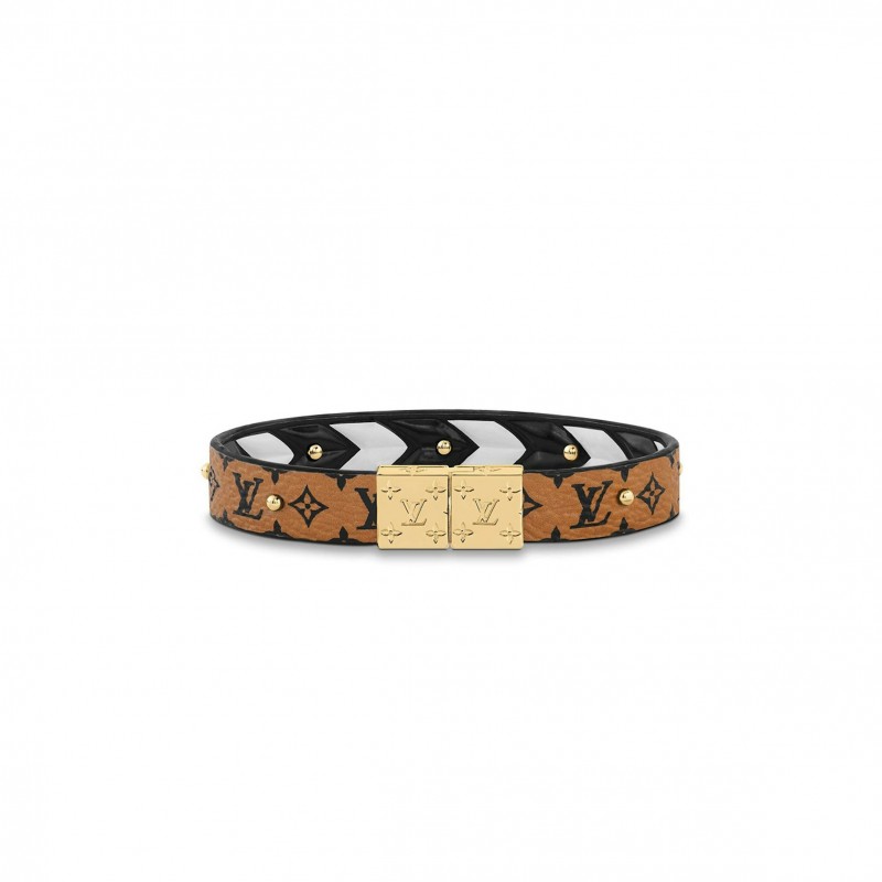 LOUIS VUITTON CRAFTY REVERSIBLE BRACELET M6774F