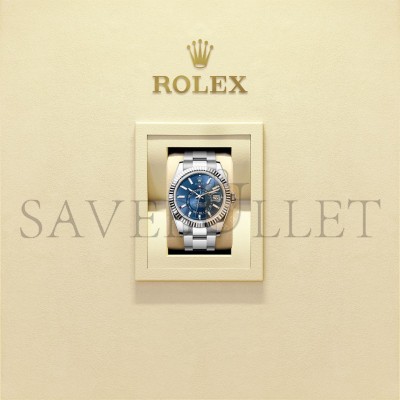 ROLEX SKY-DWELLER OYSTER, 42 MM, OYSTERSTEEL AND WHITE GOLD WATCH 336934 ROLEX SKY-DWELLER OYSTER, 42 MM, OYSTERSTEEL AND WHITE GOLD WATCH 336934