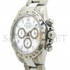 ROLEX DAYTONA COSMOGRAPH CARD WHITE DIAL MENS WATCH 40MM 116520