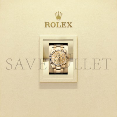 ROLEX SKY-DWELLER OYSTER, 42 MM, YELLOW GOLD WATCH 336938 ROLEX SKY-DWELLER OYSTER, 42 MM, YELLOW GOLD WATCH 336938