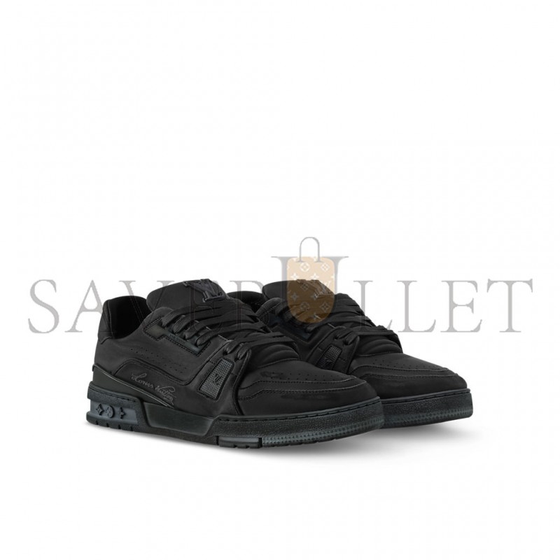 LOUIS VUITTON LV TRAINER DISTRESSED SNEAKER 1ADEQR