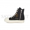 RICK OWENS BABYGEO SNEAKS IN BLACK MILK MILK DOESKIN TO915864