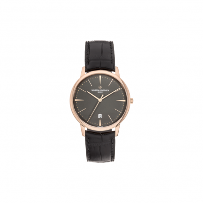 VACHERON CONSTANTIN PATRIMONY DATE ROSE GOLD AUTOMATIC 40 MM WATCH 85180/000R-9166